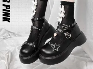 Dolly Star Buckle Straps Loli Shoes