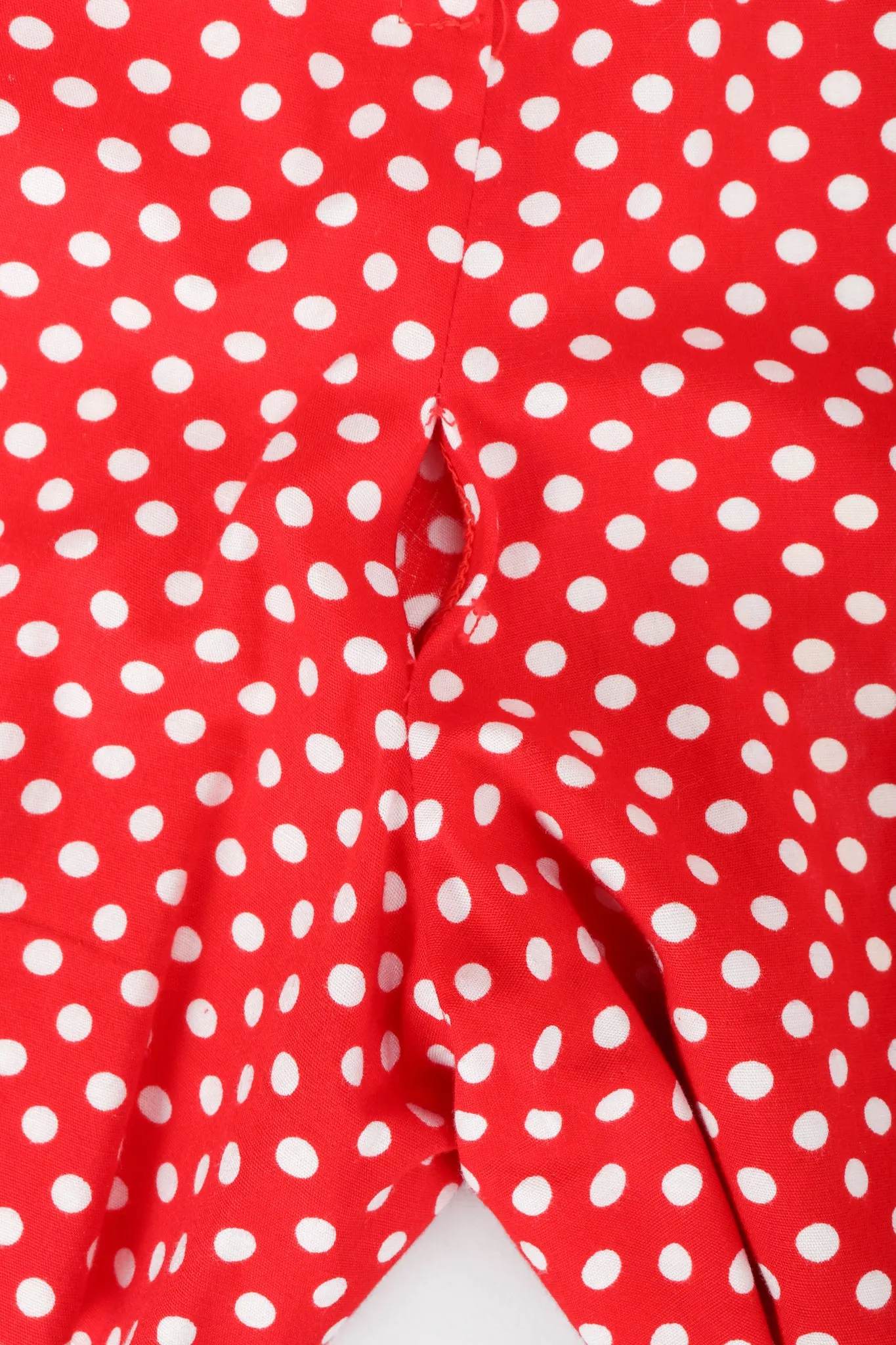 Dot Romper & Hostess Skirt Set