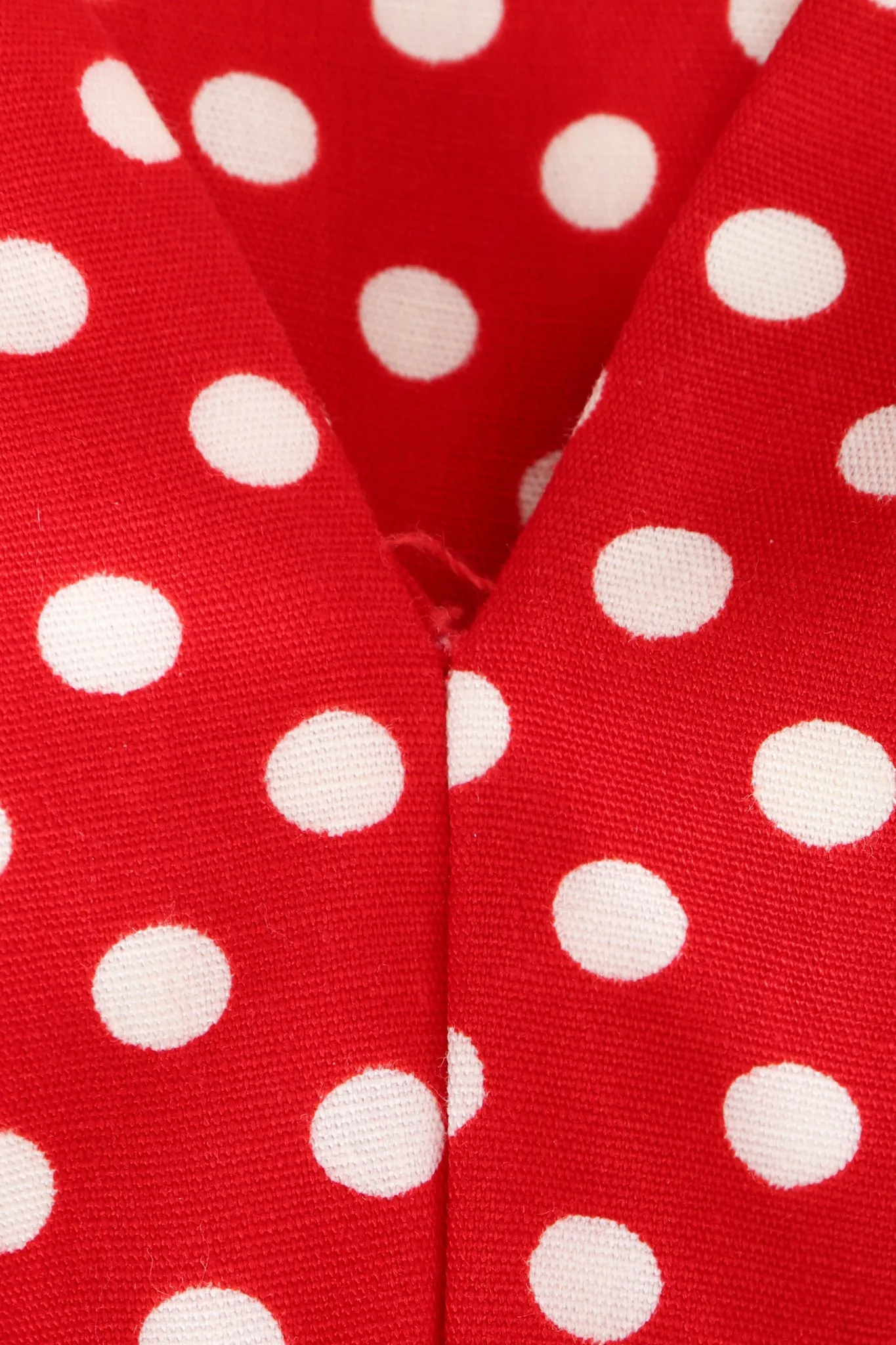 Dot Romper & Hostess Skirt Set