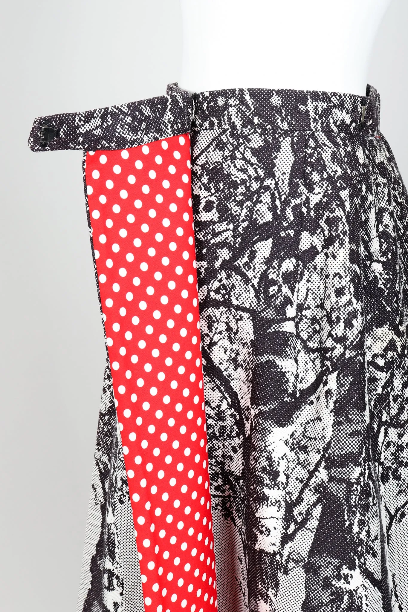 Dot Romper & Hostess Skirt Set
