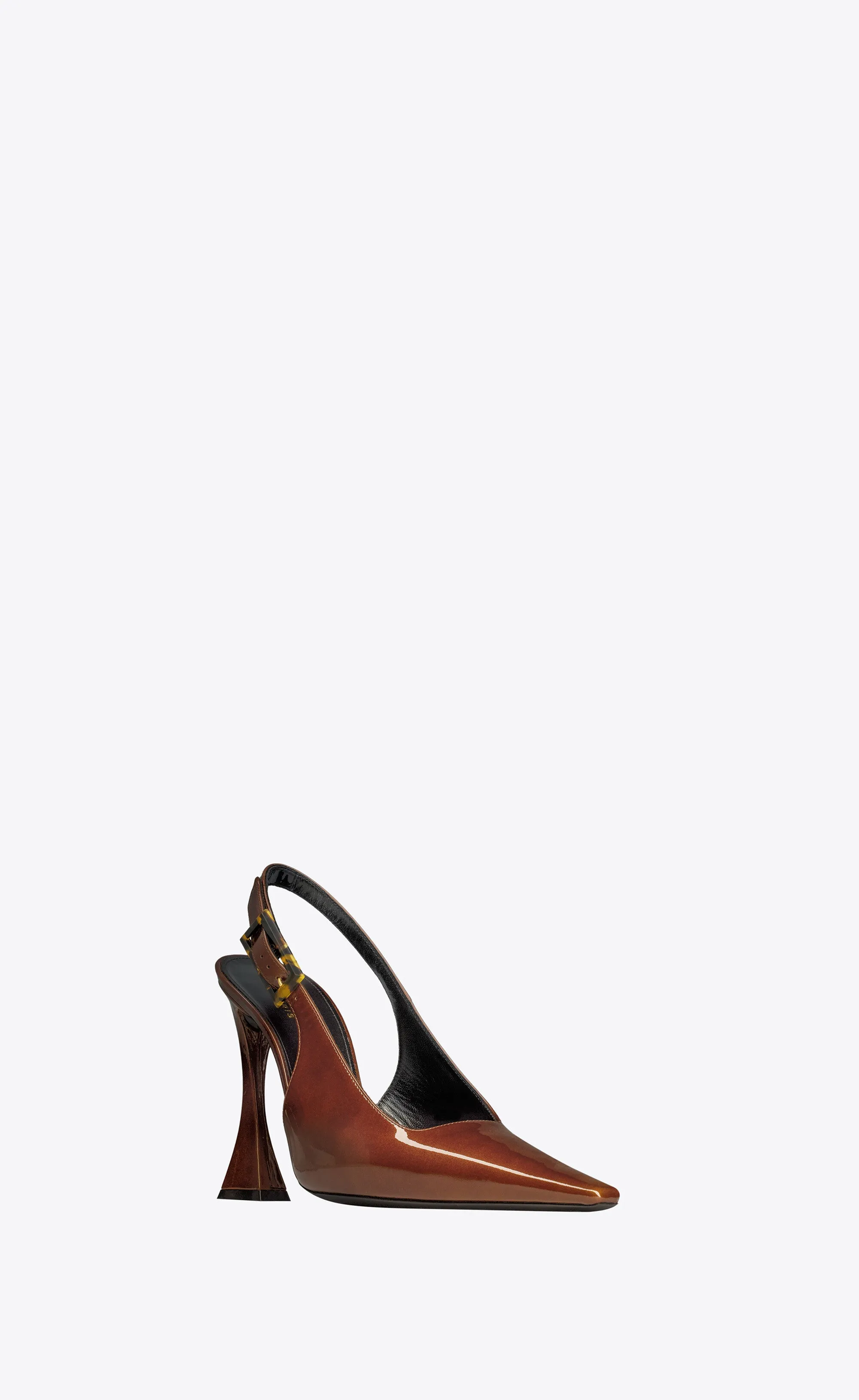 Dune Slingback Pumps In Patent Leather