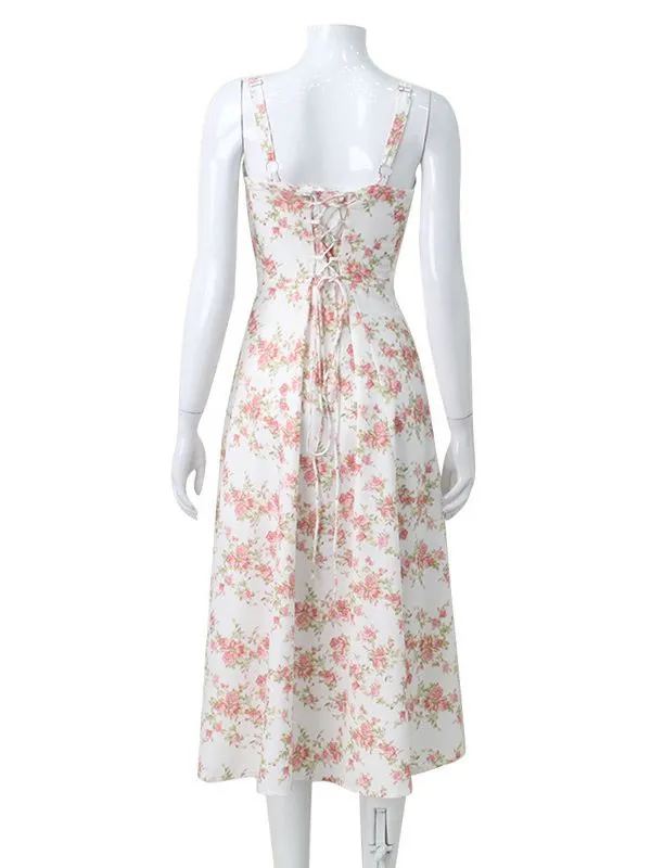 Effortlessly Enchanting Stylish Floral Maxi Dress