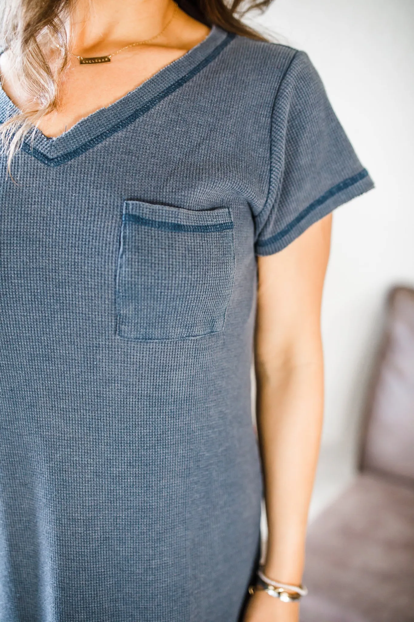 Erin Dress- Navy