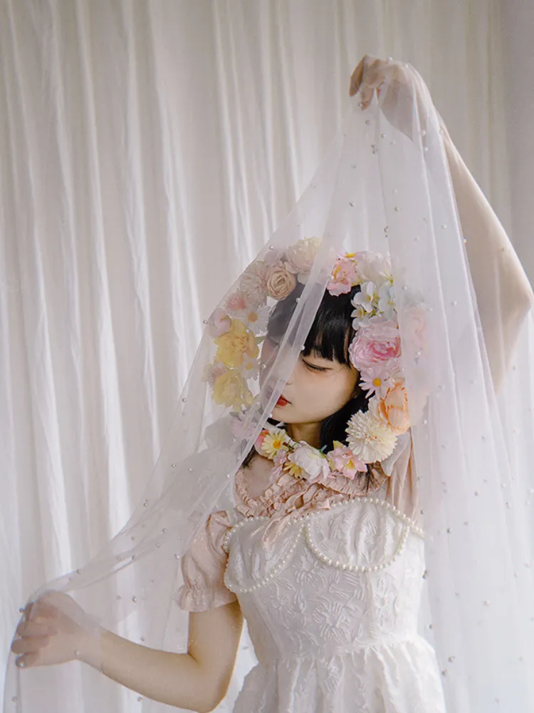 Ethereal Lace Ruffle Blouse