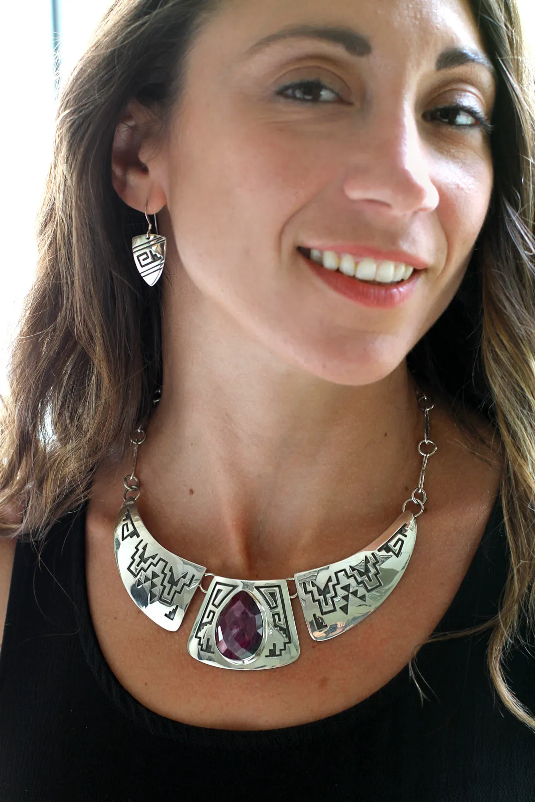 Everett and Mary Teller Ruby Necklace