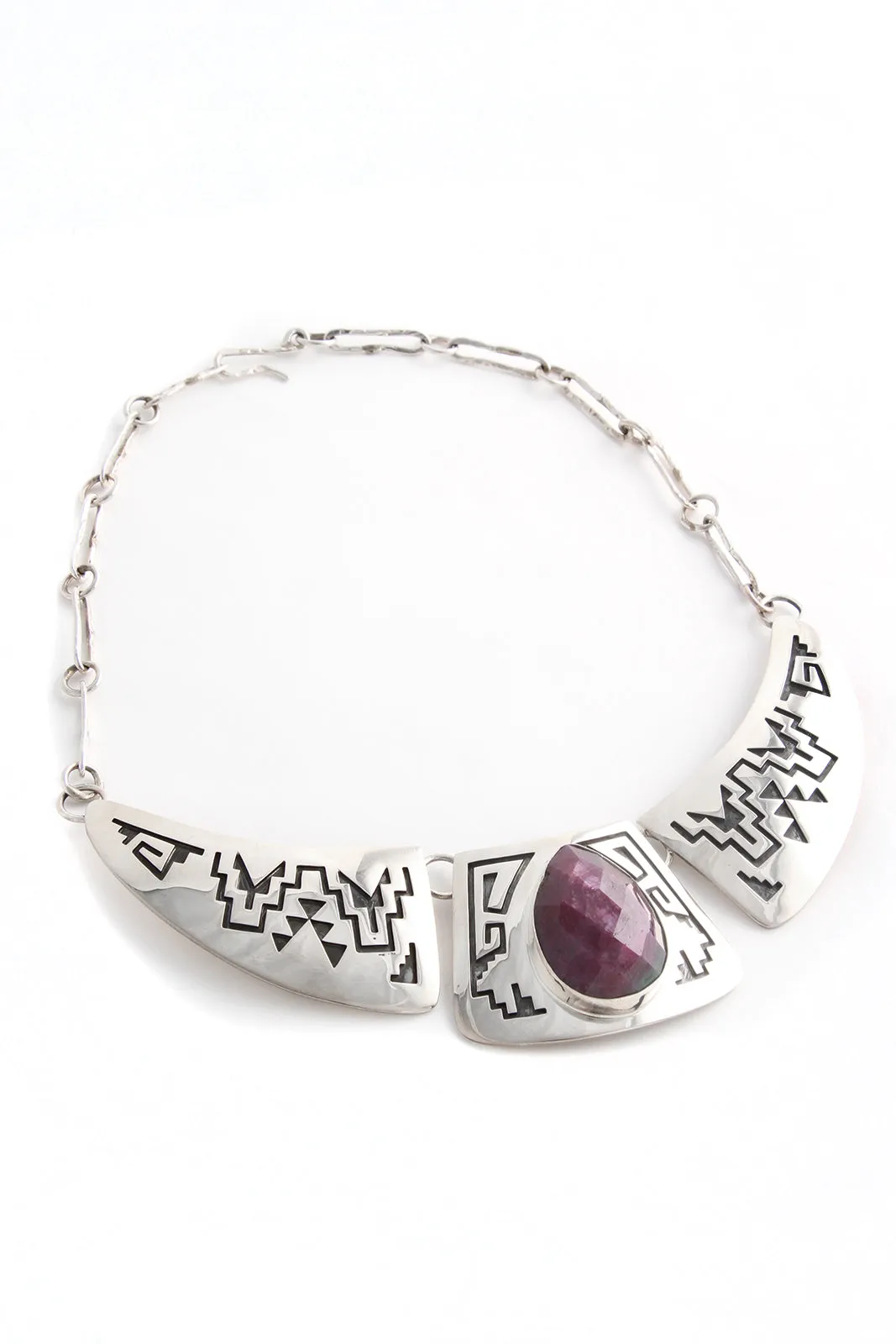 Everett and Mary Teller Ruby Necklace