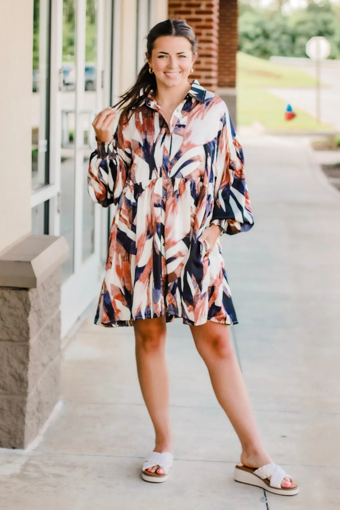 Fall Swirl Fun Dress