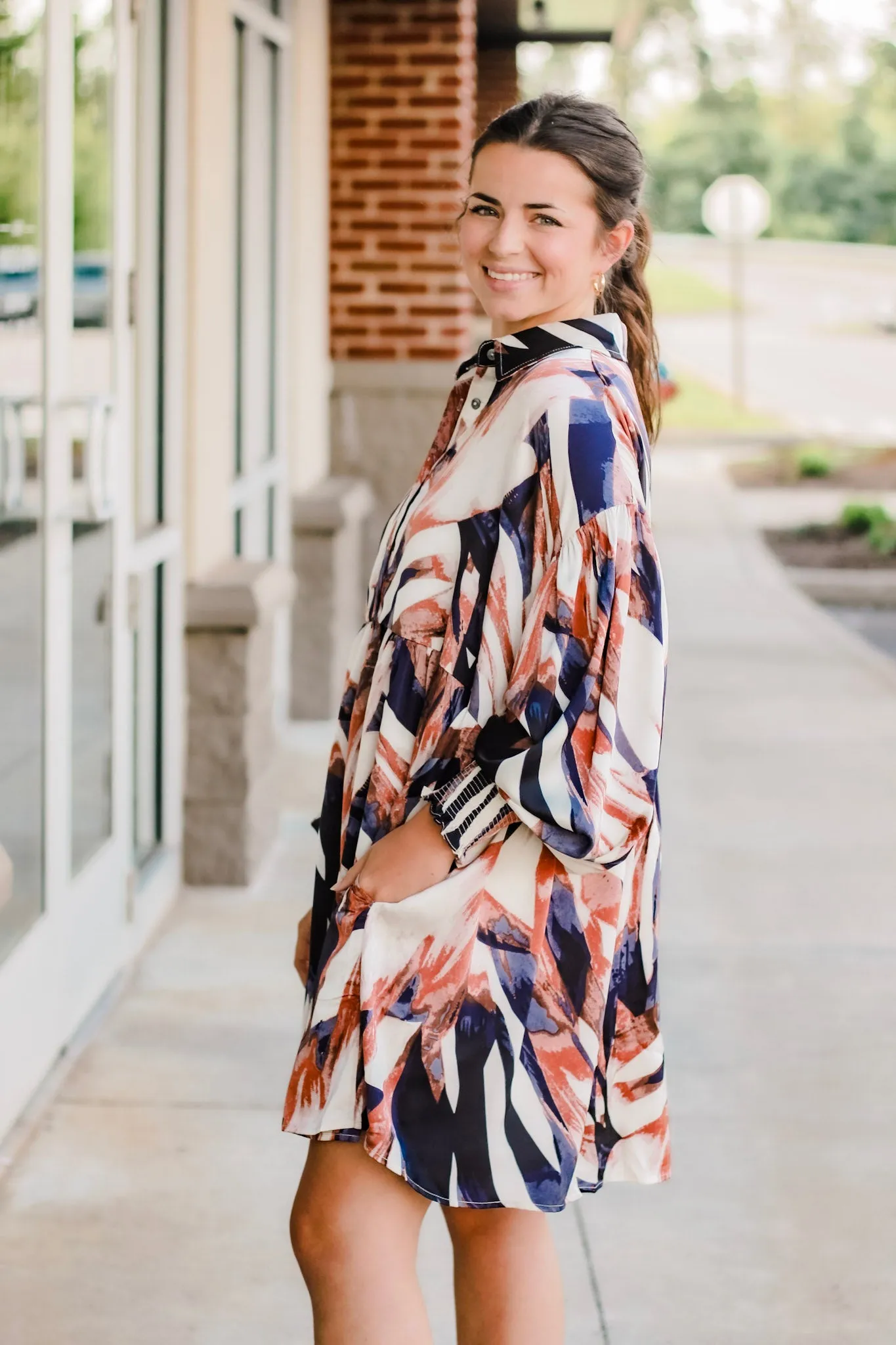 Fall Swirl Fun Dress