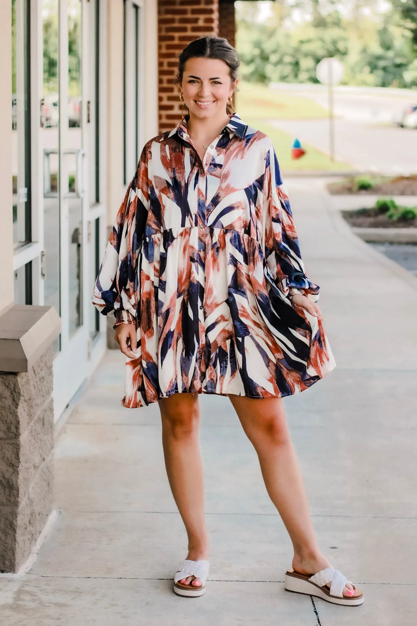 Fall Swirl Fun Dress