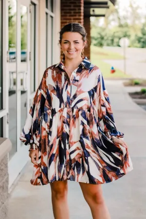 Fall Swirl Fun Dress