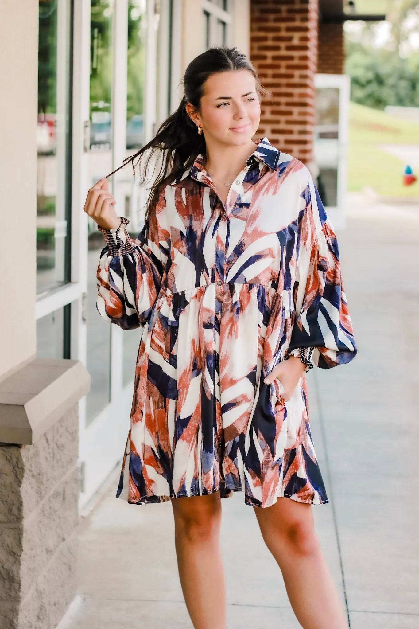 Fall Swirl Fun Dress