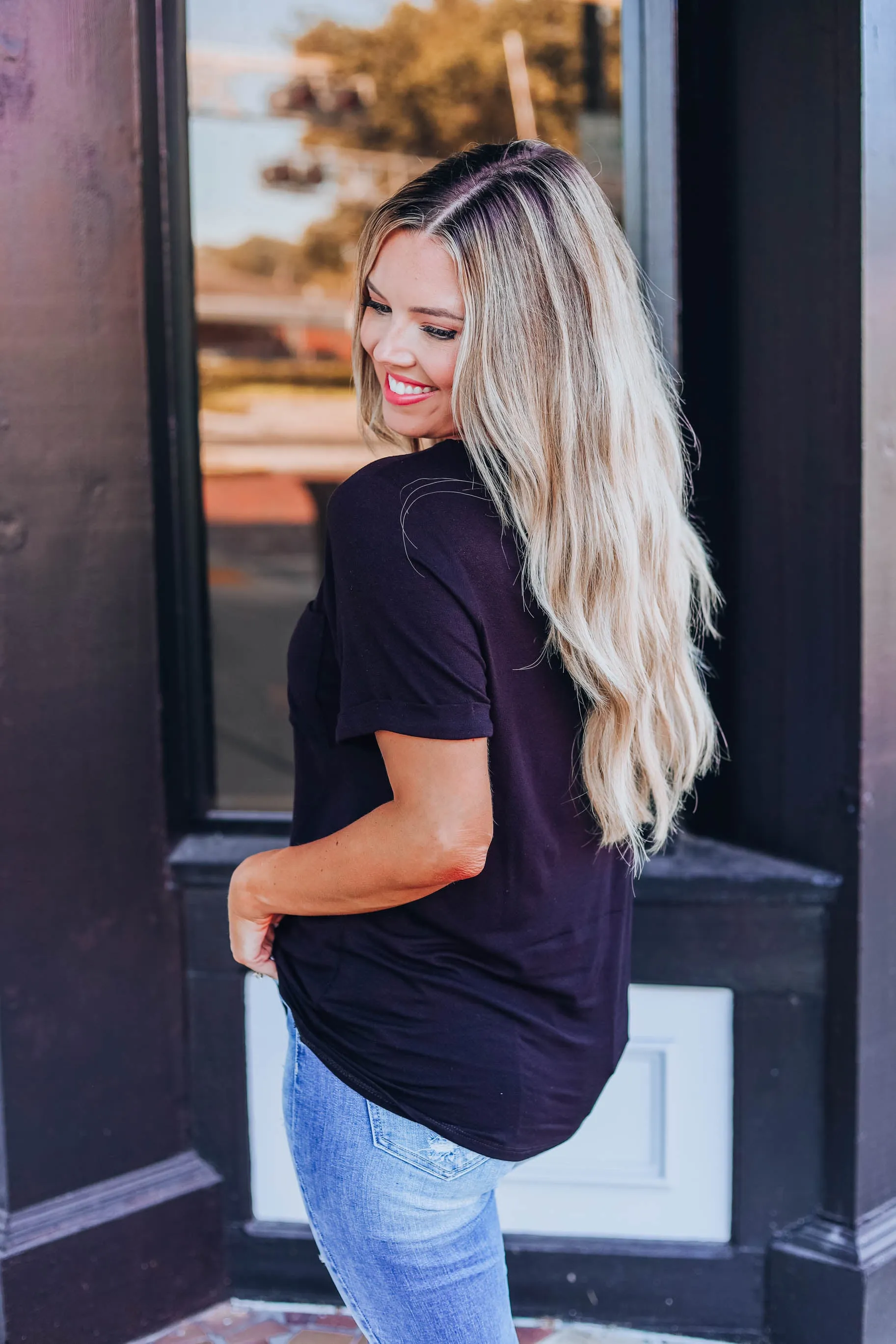 Finer Things Top - Black