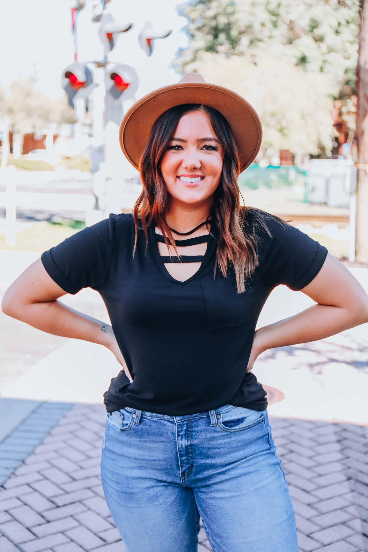 Finer Things Top - Black