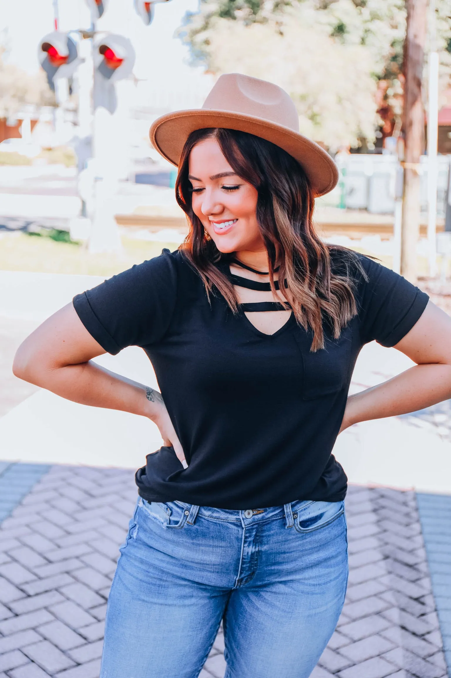 Finer Things Top - Black
