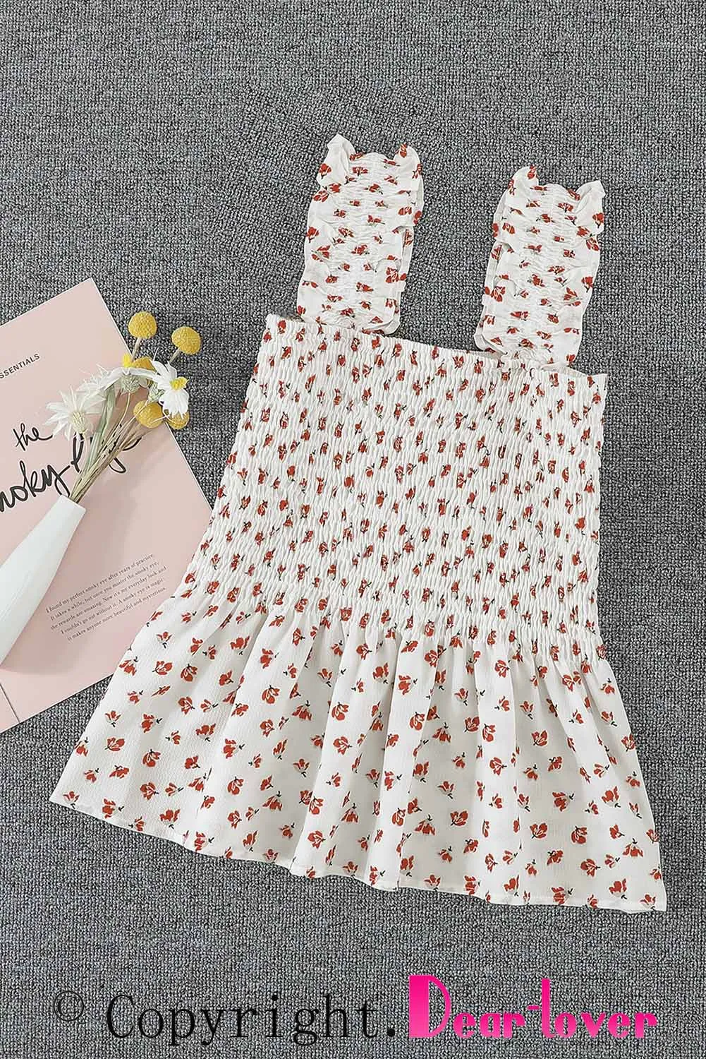 Floral Smock Tank