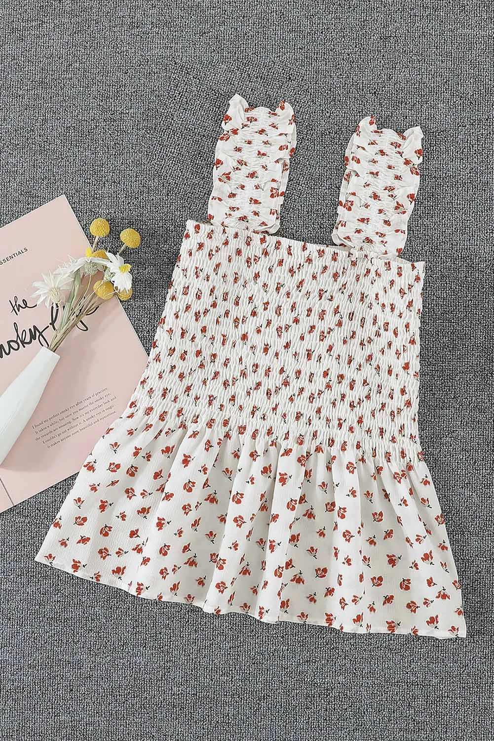 Floral Smock Tank