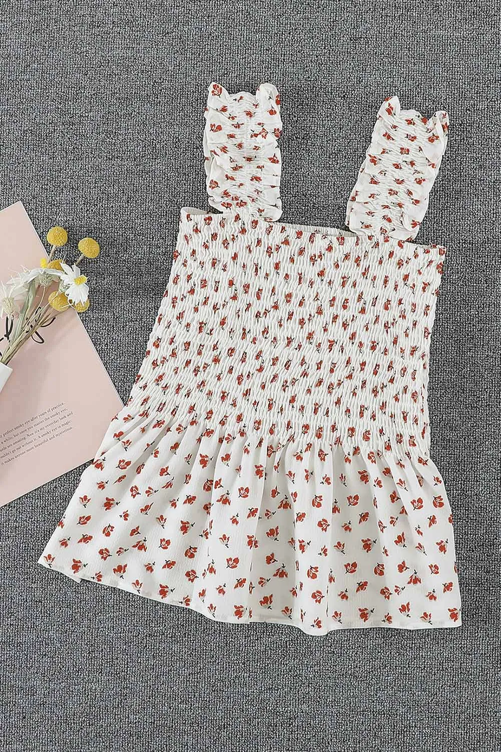 Floral Smock Tank