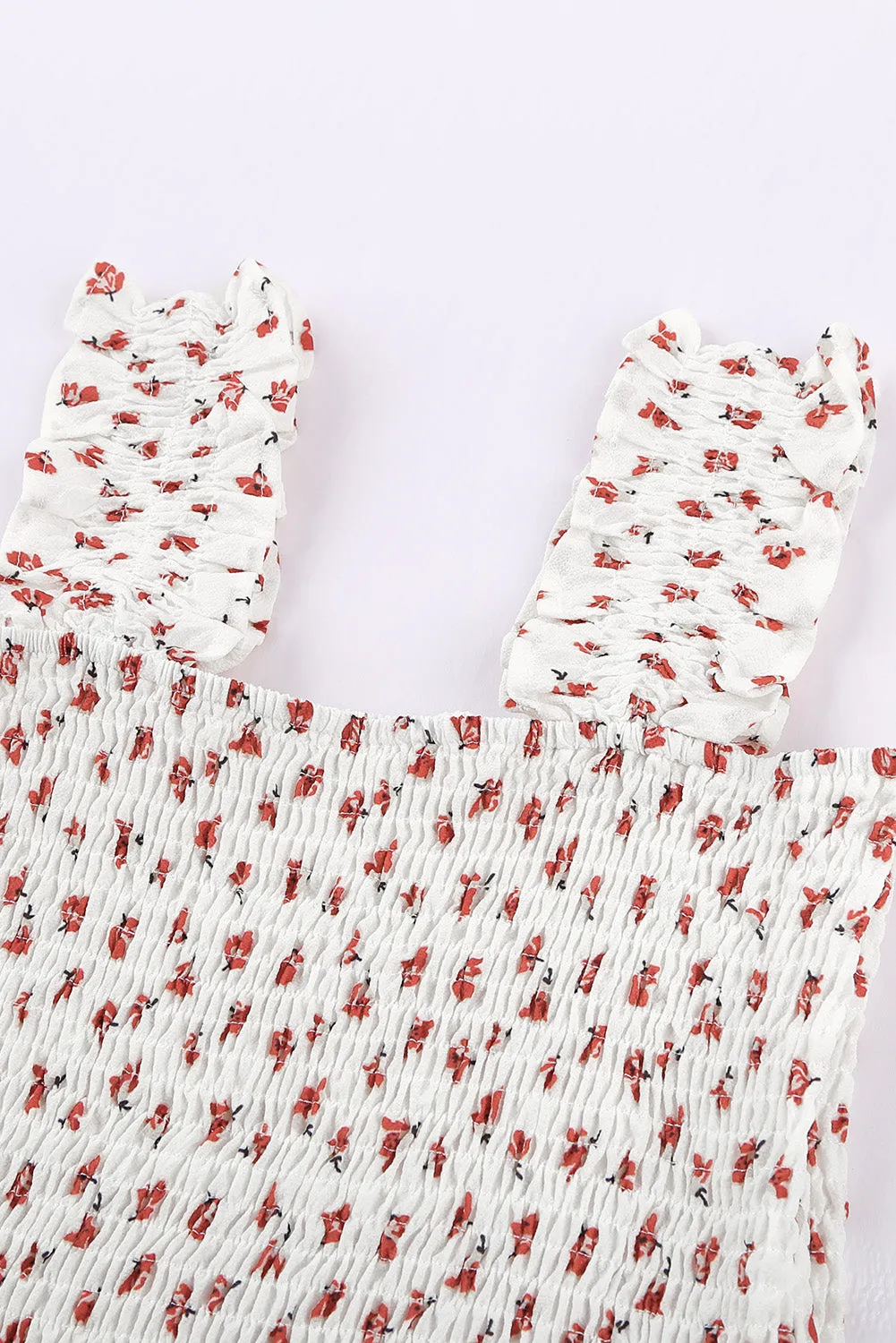 Floral Smock Tank