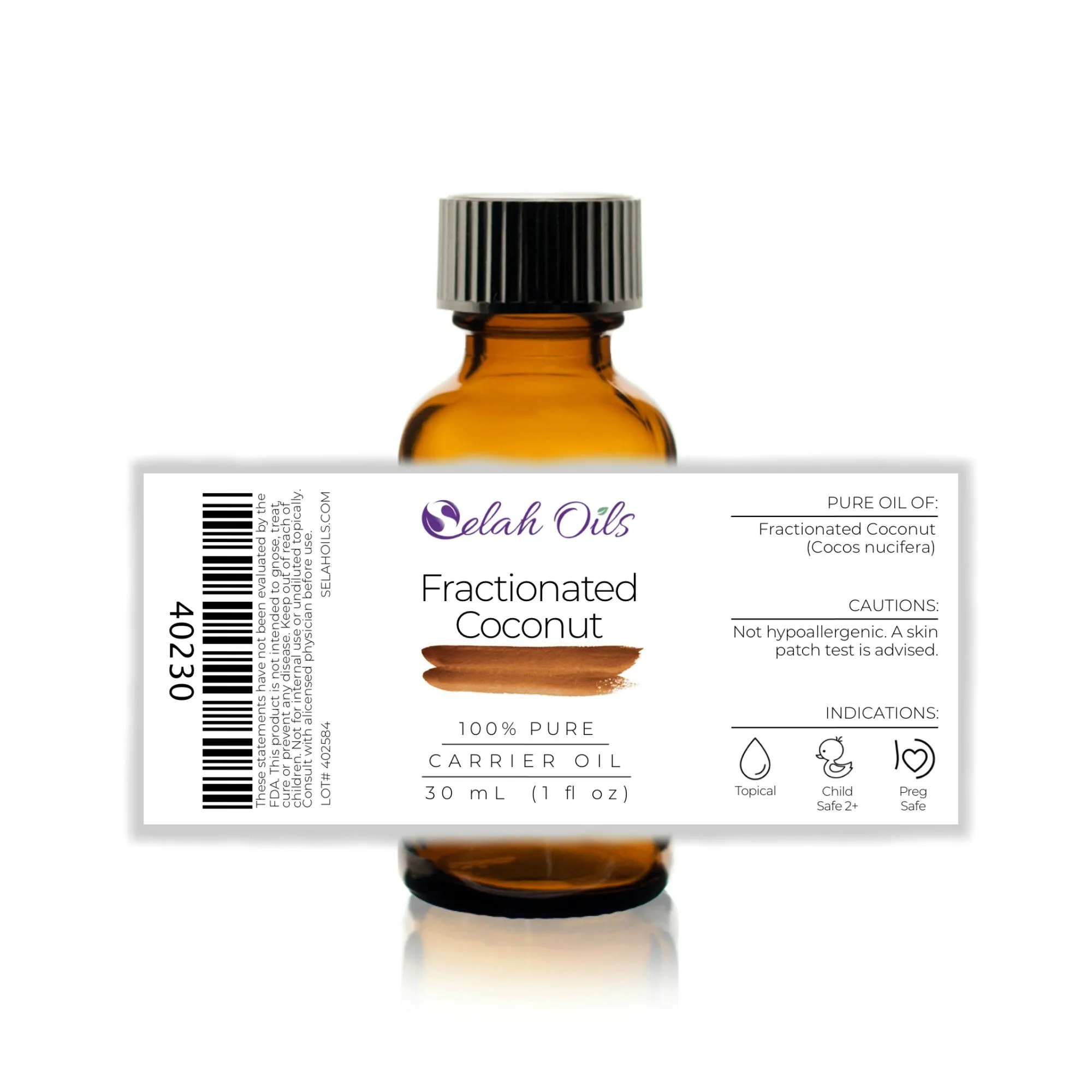 Fractionated Coconut Oil