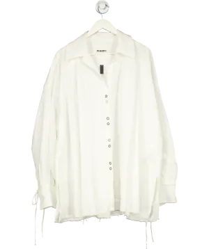 Free People We The Free White Saltwater Shirt UK XL