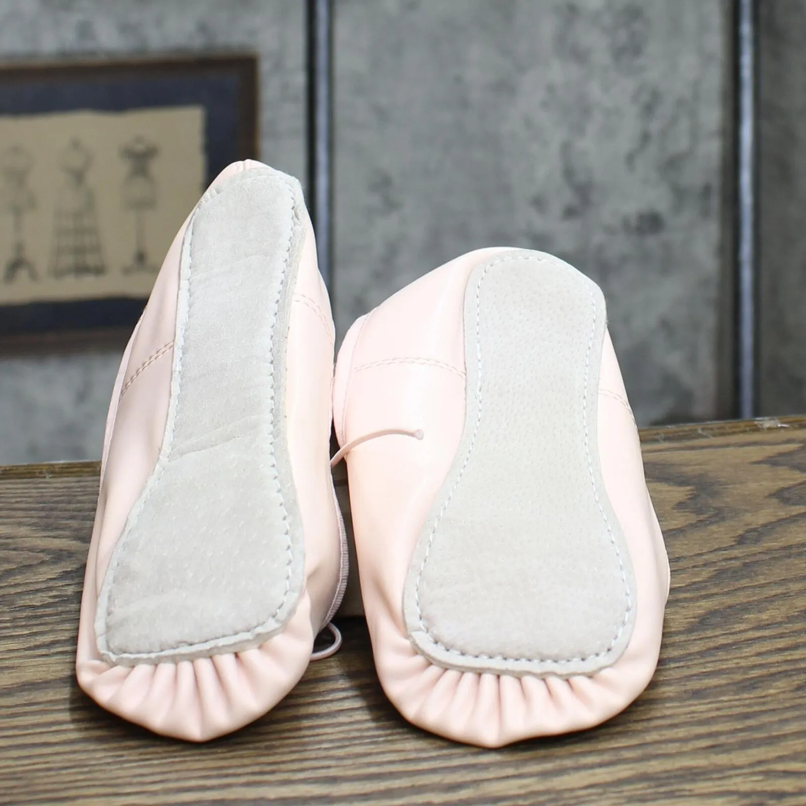 Freestyle by Danskin Girls' Ballet Slippers Pink 1