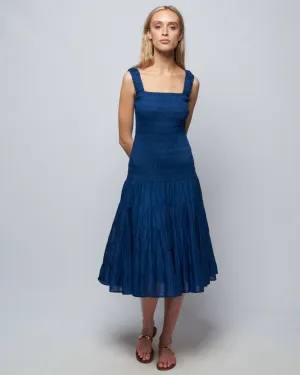 freja dress - sapphire