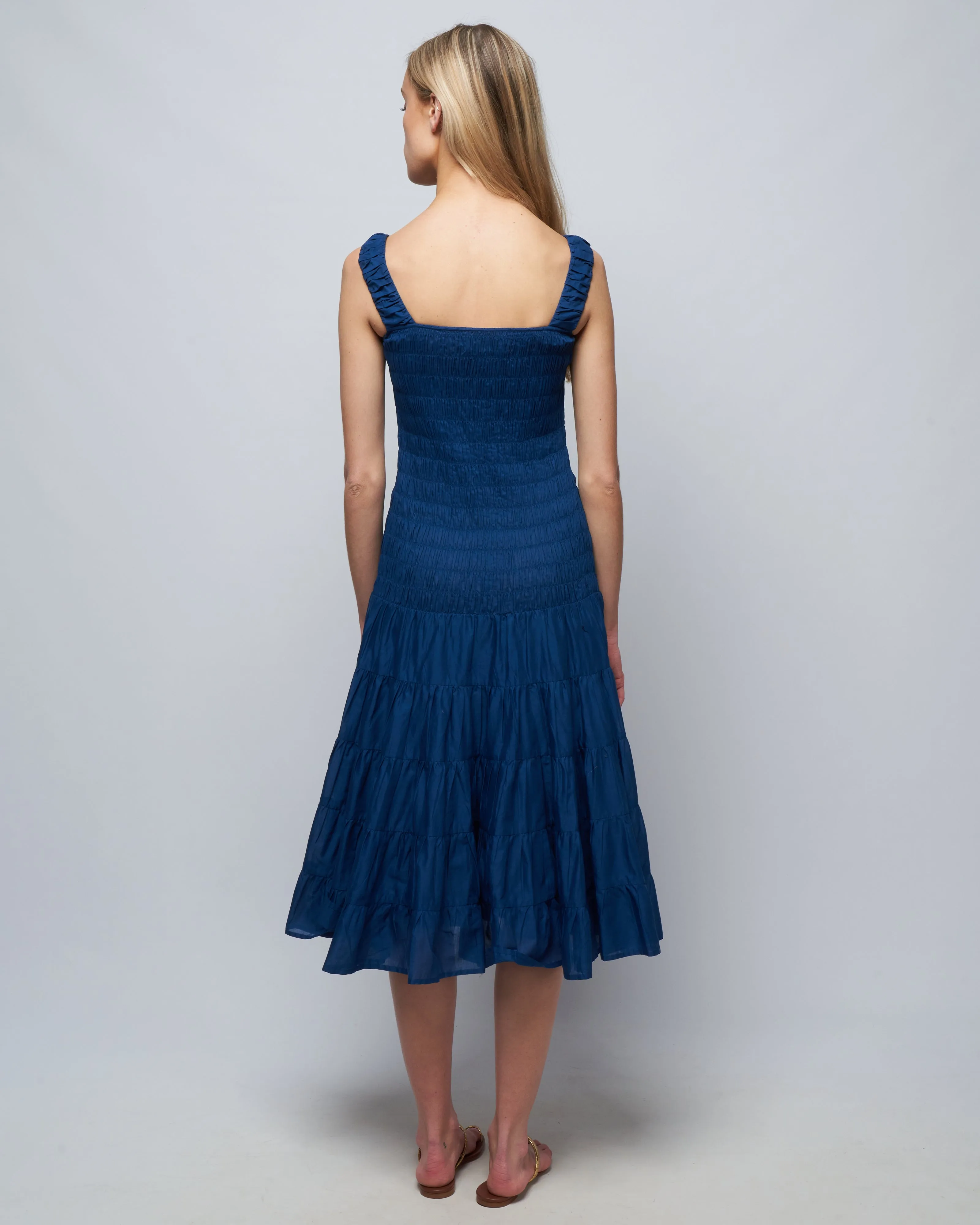 freja dress - sapphire