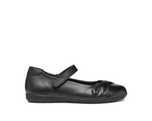 Geox Iberide - Leather Ballet Flat School Shoe