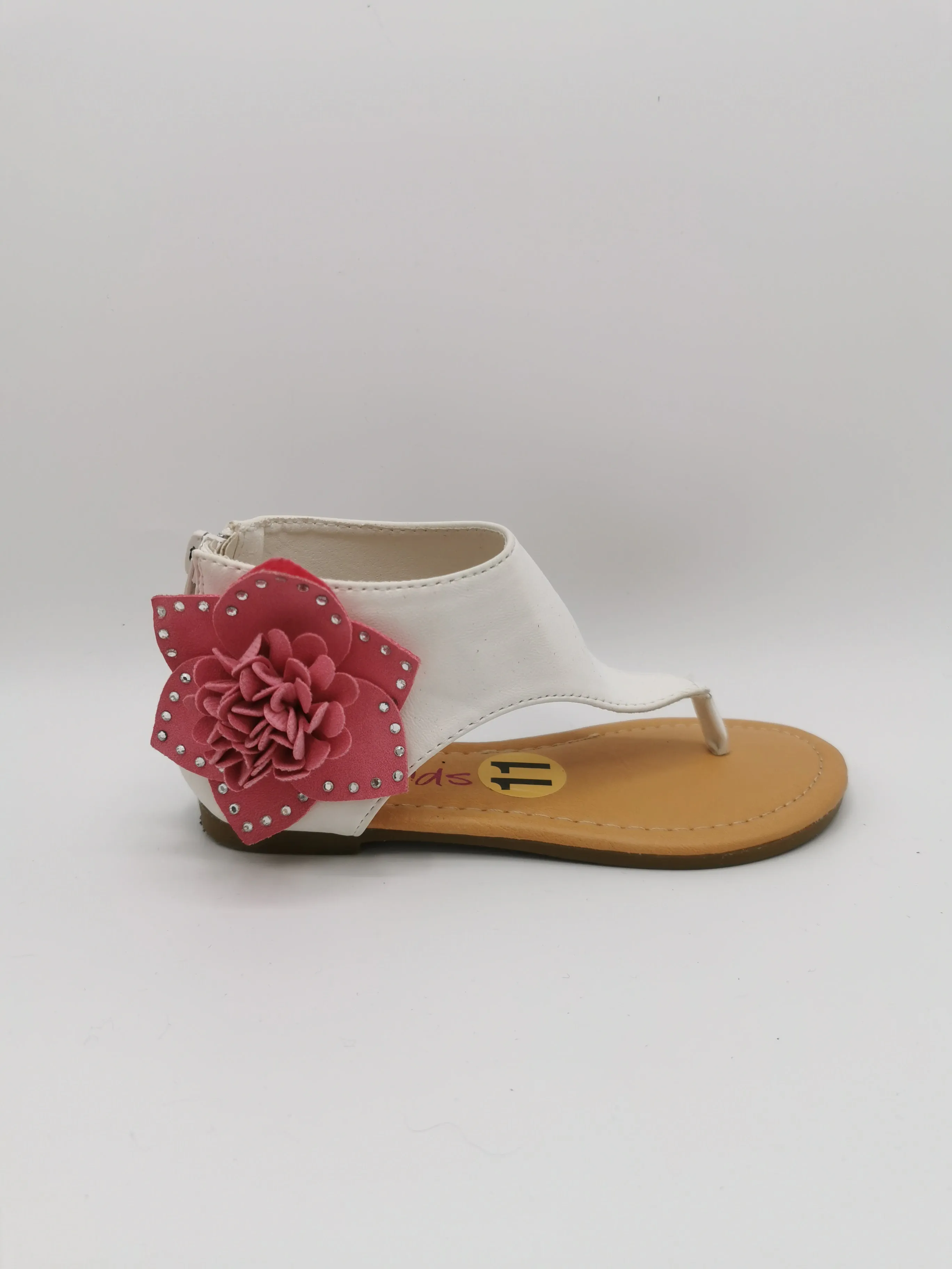 GIRL SIZE 11 YOUTH - I 💓 Yokids, Bohemian Floral Sandals EUC B12