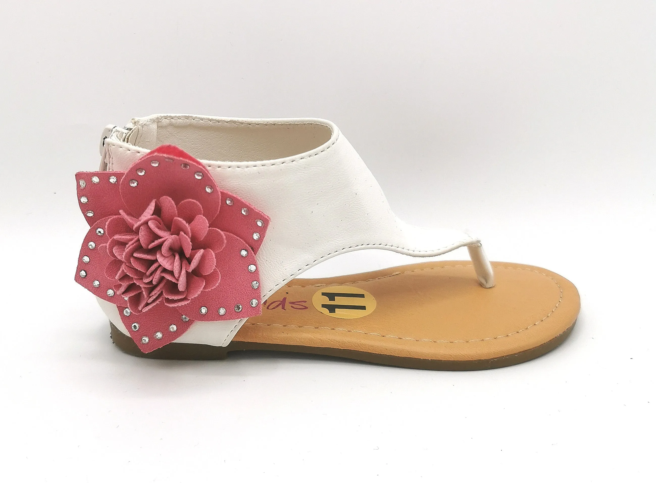 GIRL SIZE 11 YOUTH - I 💓 Yokids, Bohemian Floral Sandals EUC B12