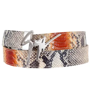 Giuseppe Zanotti Python Belt - Beige
