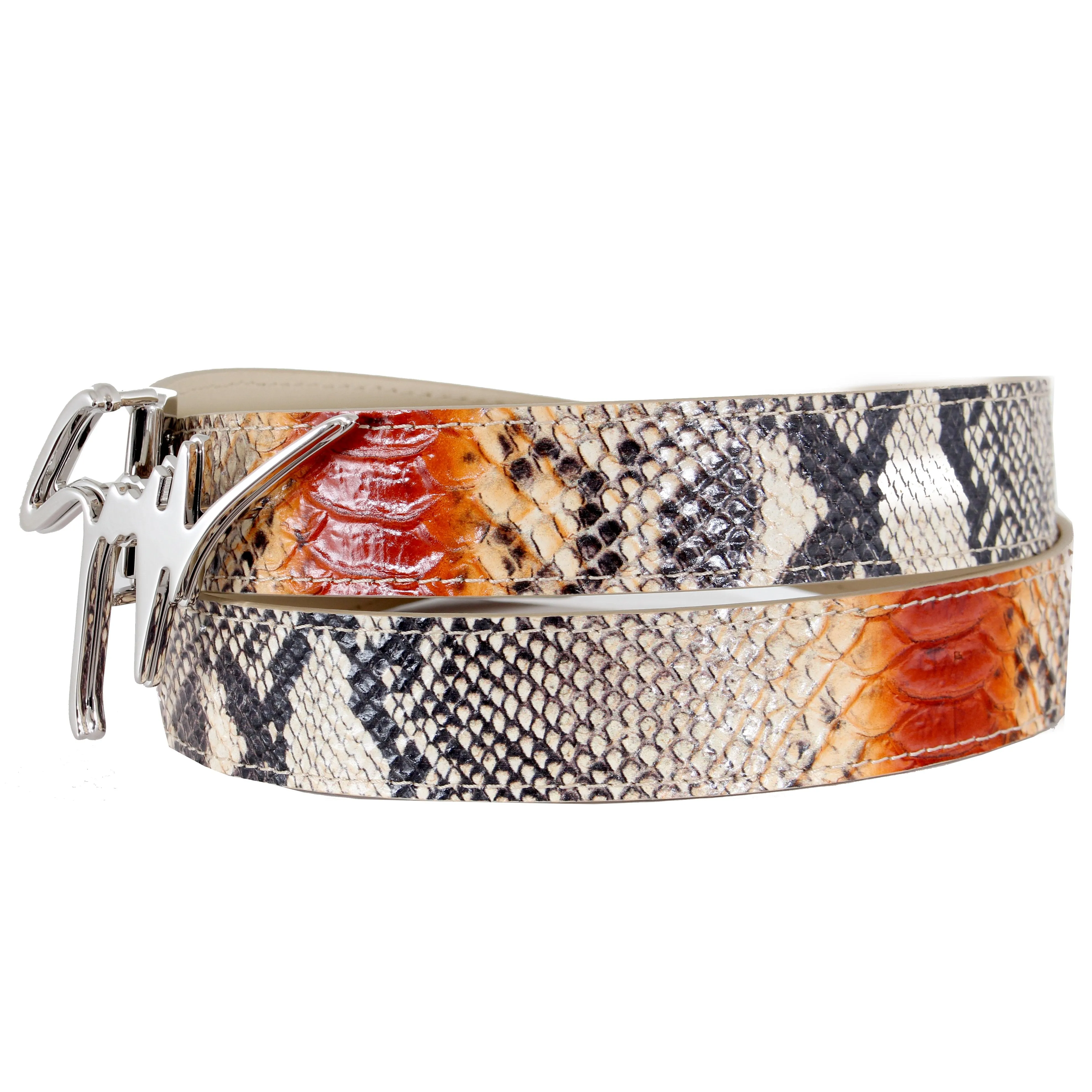 Giuseppe Zanotti Python Belt - Beige