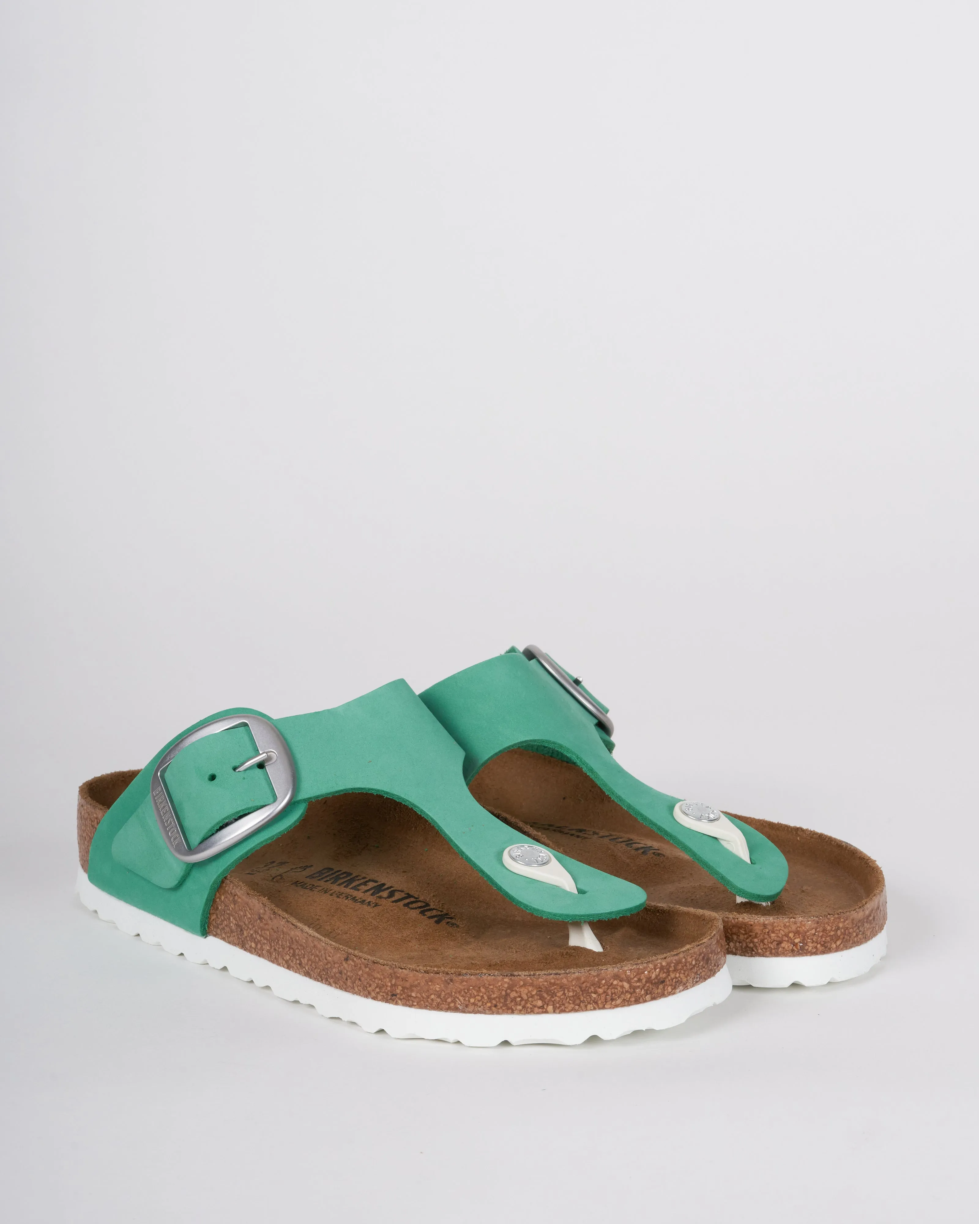 gizeh big buckle - bold jade nubuck