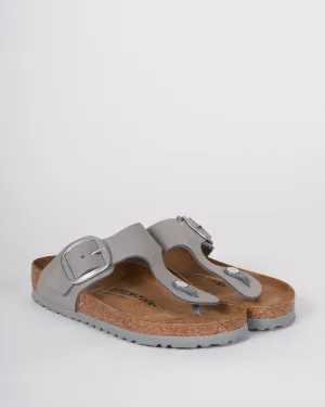 gizeh big buckle - dove grey nubuck