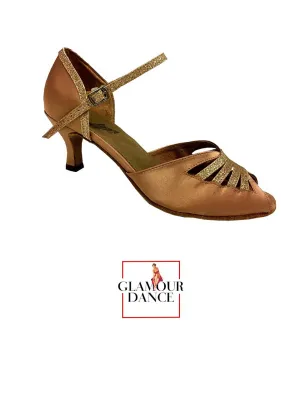 Glamourdance - Patricia Coffee Tan 2.5" Heel
