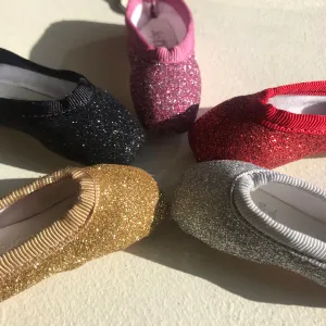 Glitter Pointe Shoe Keychain