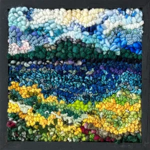 Golden Rod Bay 8" x 8" Framed