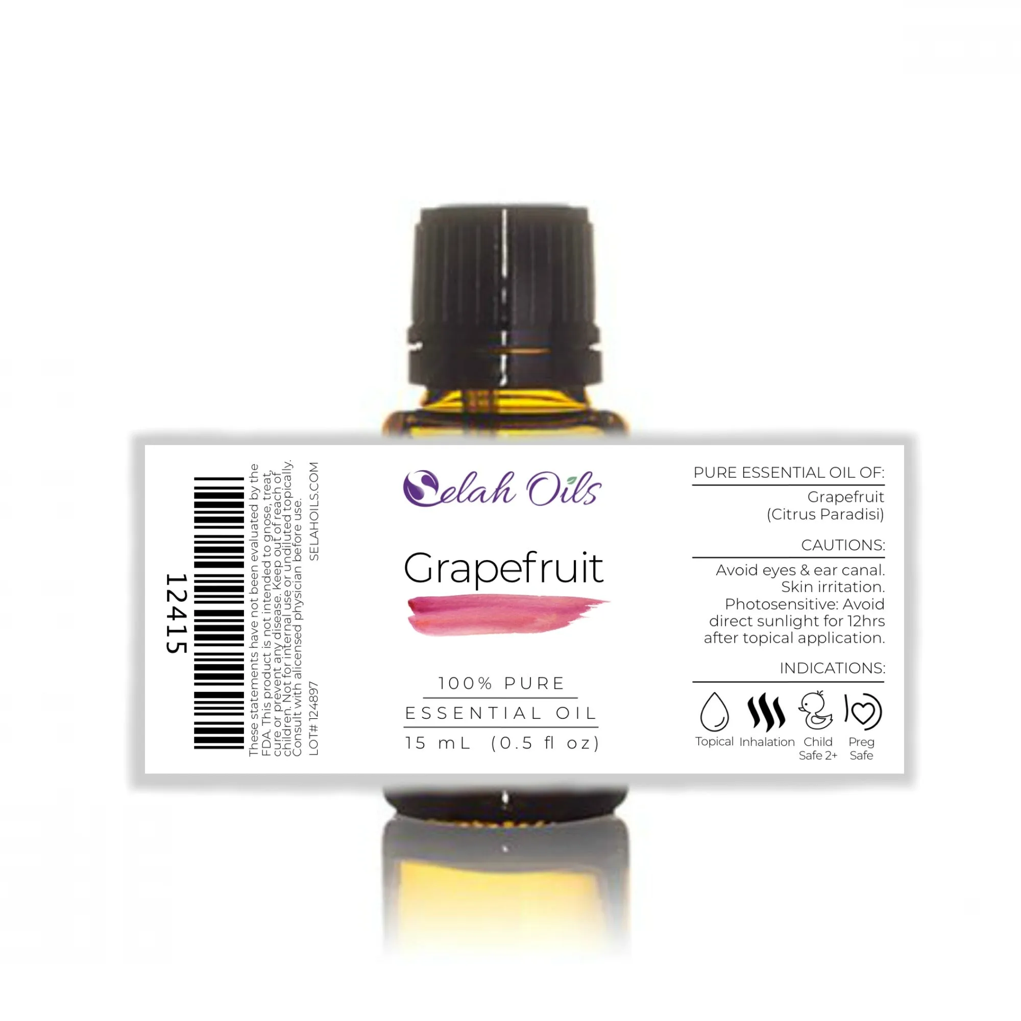 Grapefruit Essential Oil*