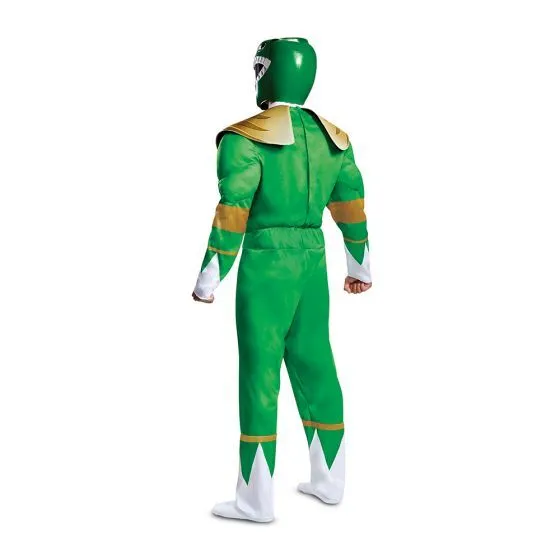 Green Ranger Classic Muscle Adult Costume