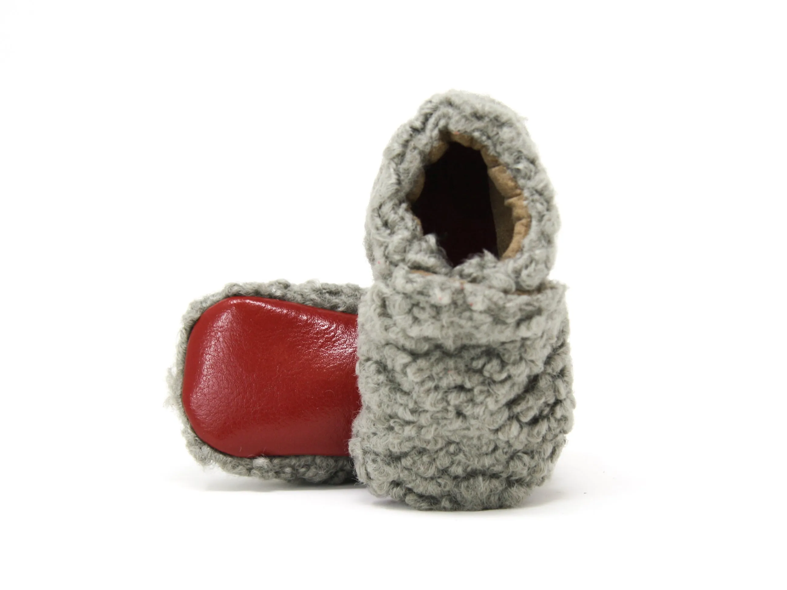 Grey Shearling
