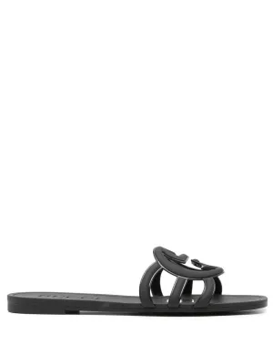 Gucci palma flat sandals