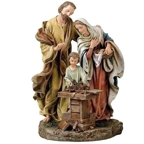 Holy Family in the Carpenter Shop Statue 9 1/2"