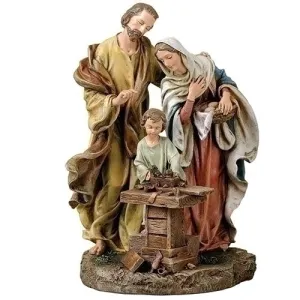 Holy Family in the Carpenter Shop Statue 9 1/2"
