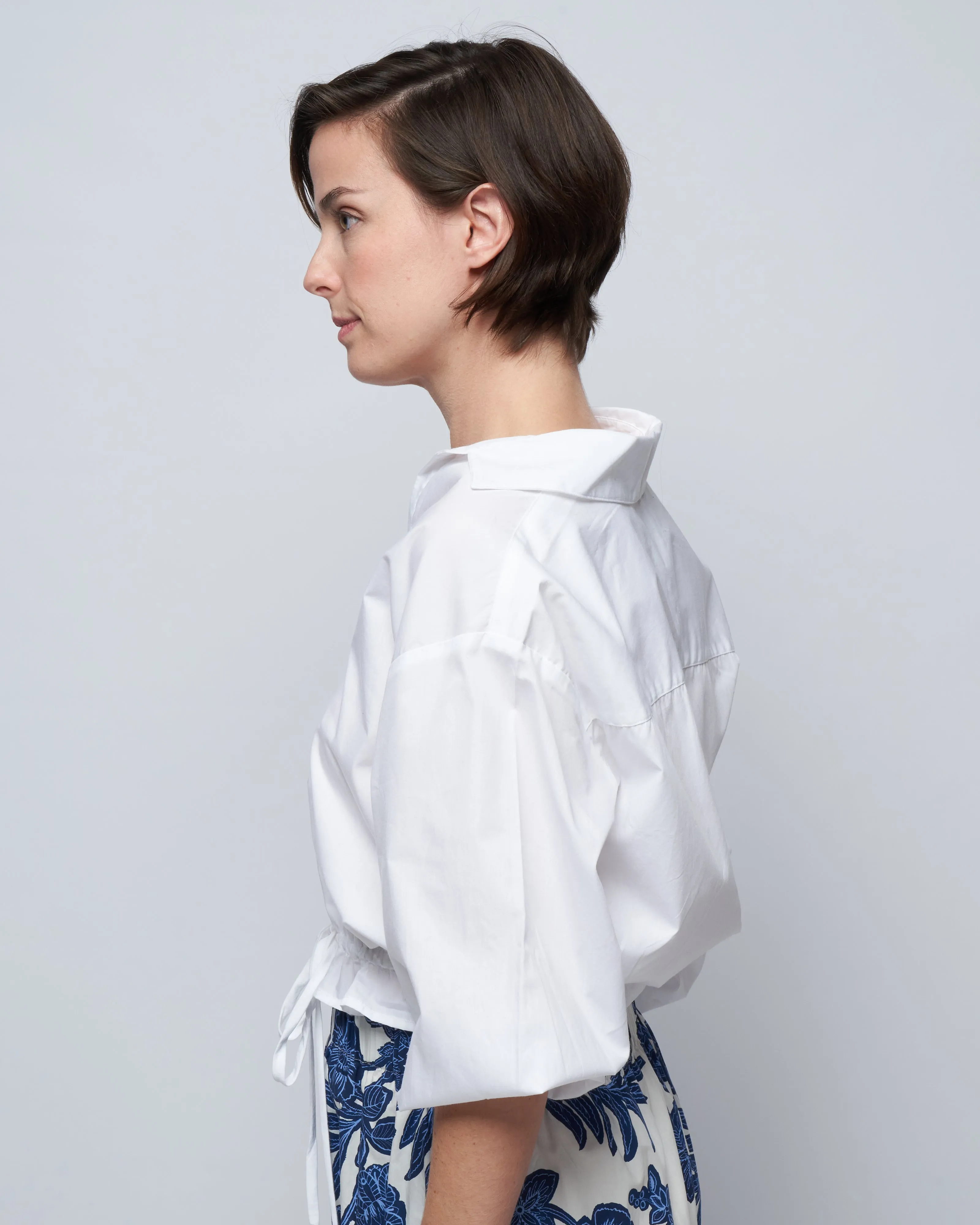hutton top - white