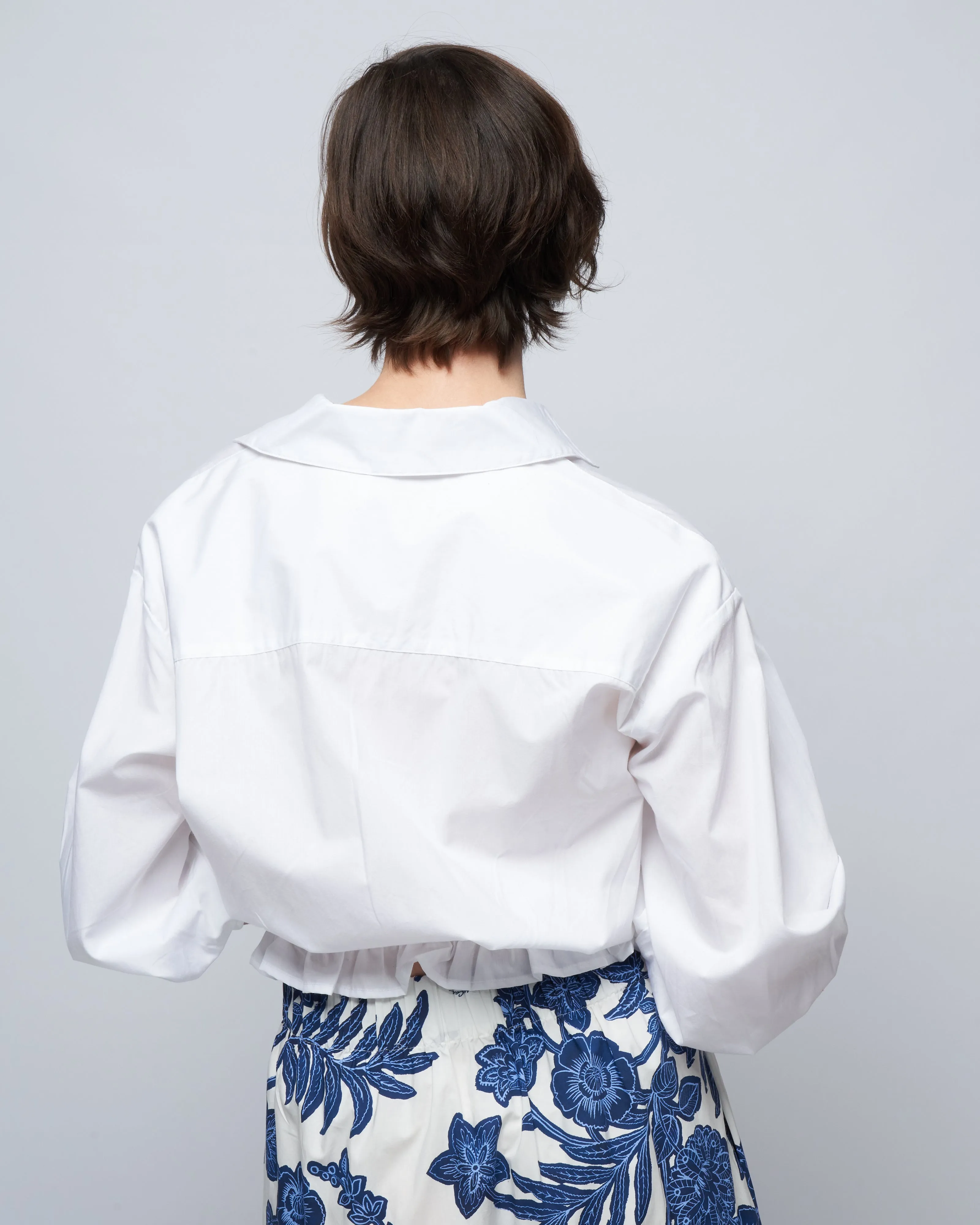 hutton top - white
