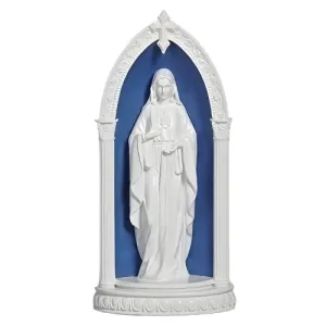 Immaculate Heart in an Arch Statue 8 1/4"