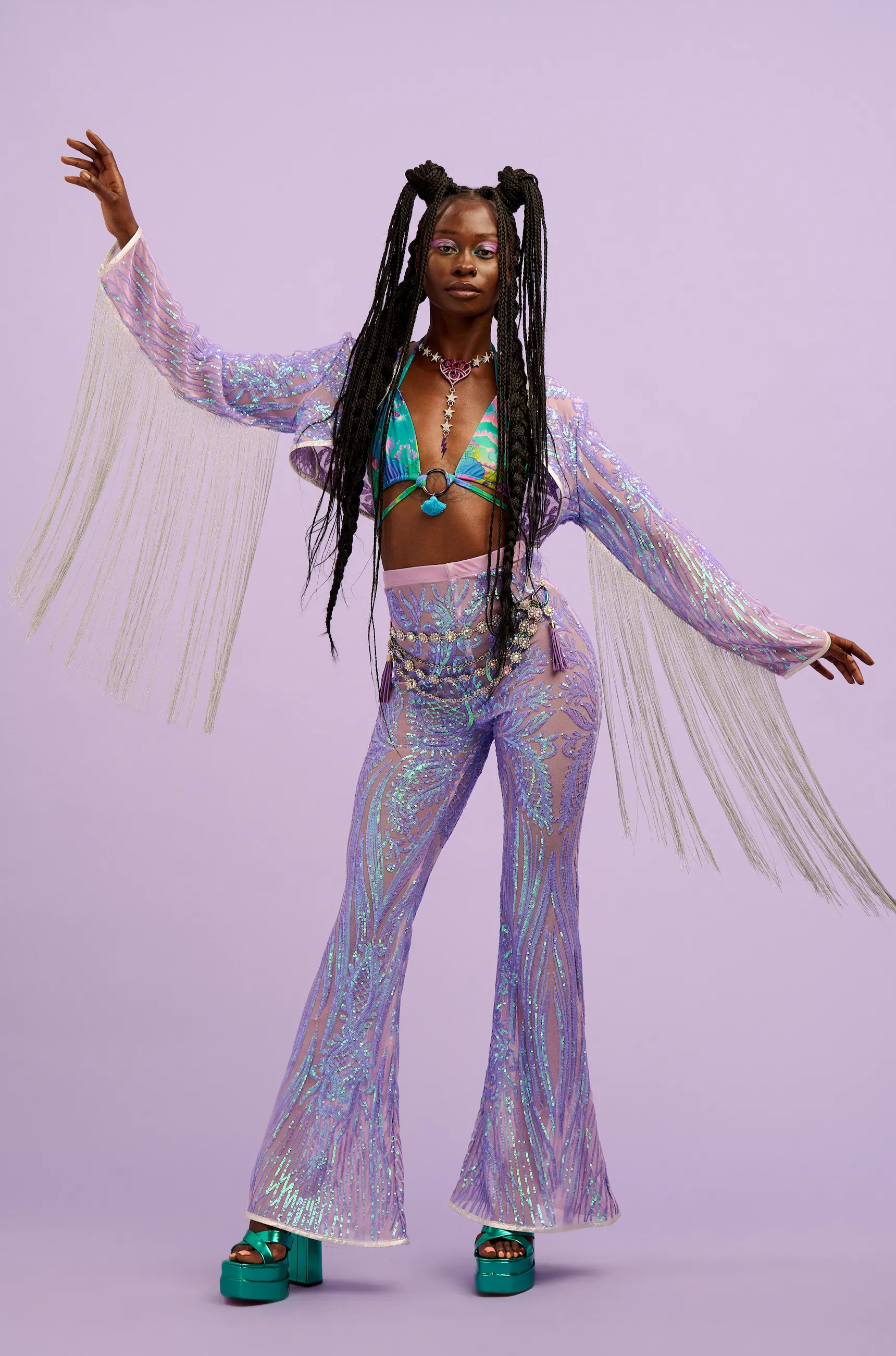 Intergalactic Rodeo Orchid Flares