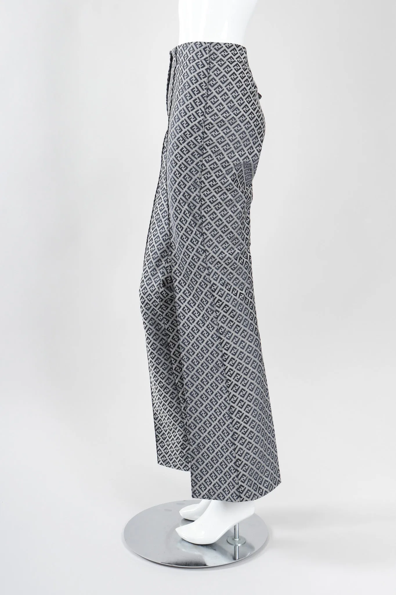 Iridescent Zucca Trouser Flare
