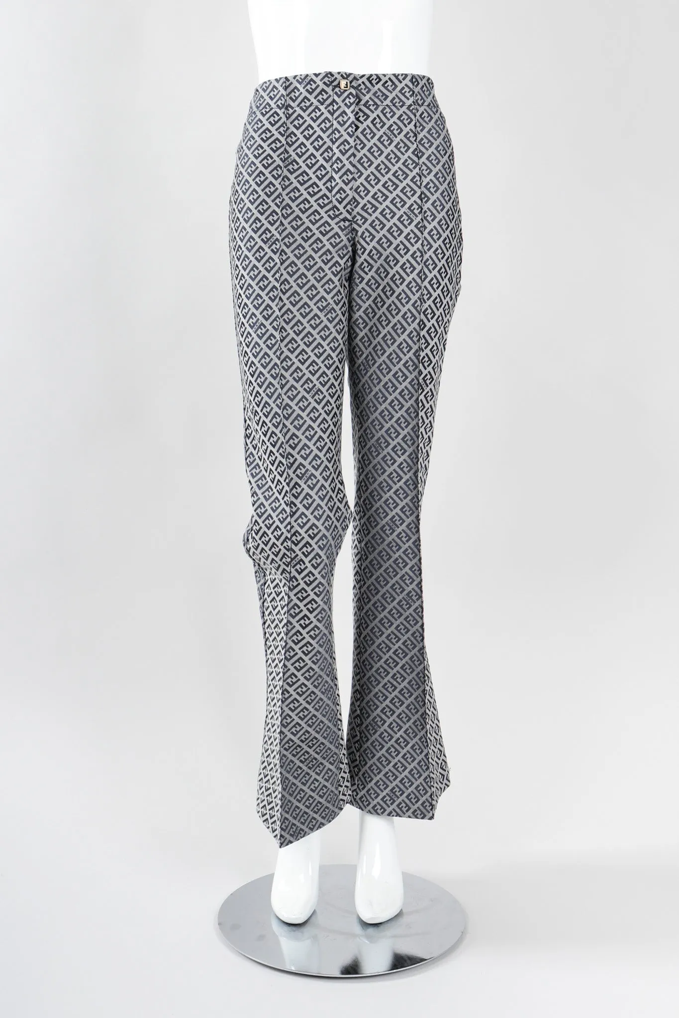 Iridescent Zucca Trouser Flare
