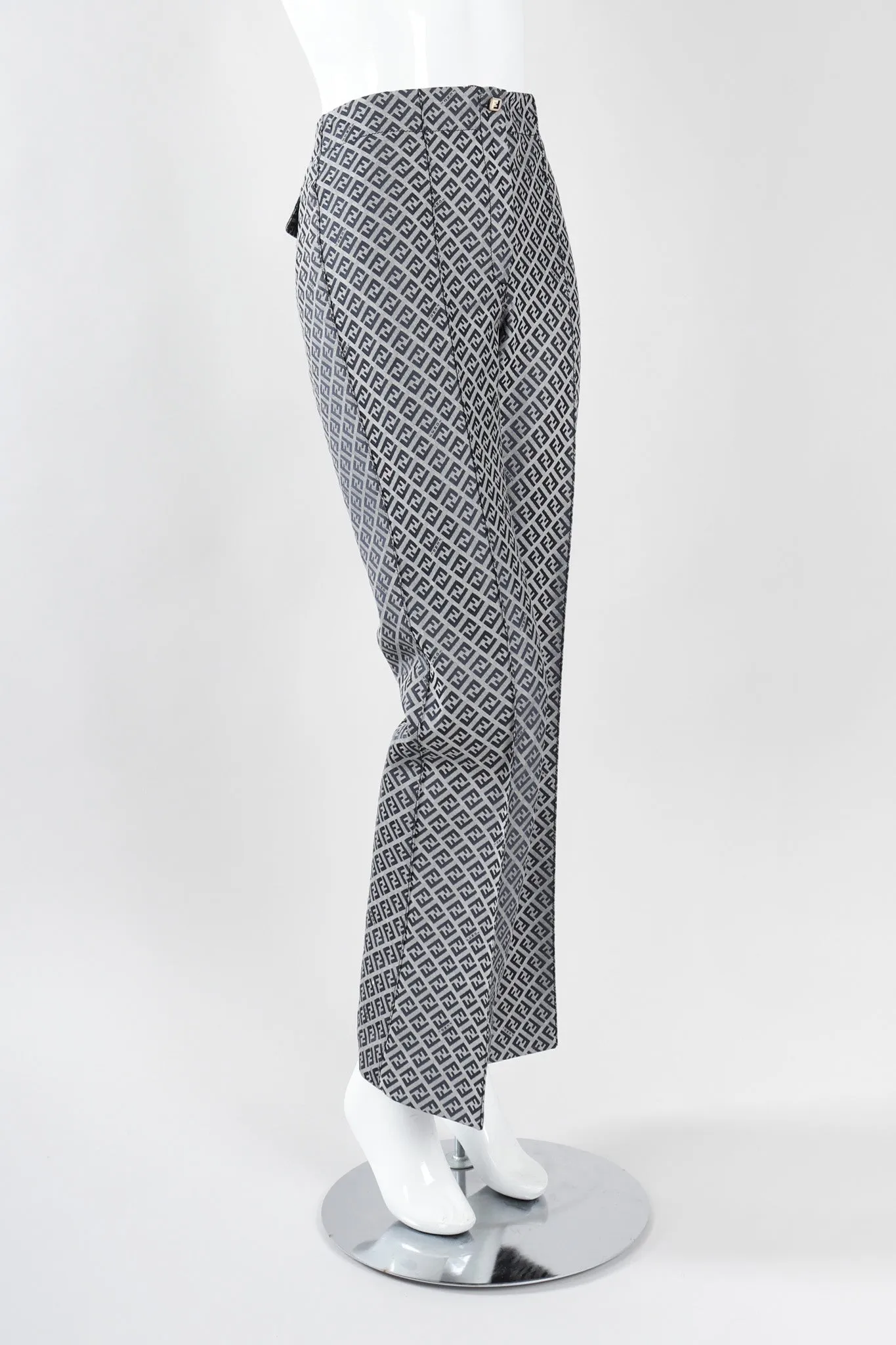 Iridescent Zucca Trouser Flare